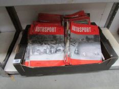 A quantity of 'Autosport' magazines, mainly 1950's.