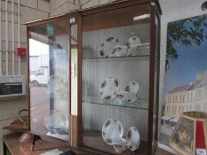 A china cabinet.