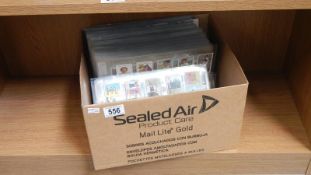 A box of approximately 2000 cigarette cards.