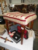 A dressing table stools.