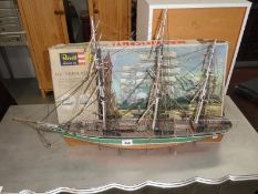 A Revel model clipper sailing ship of Thermopylae with original box.