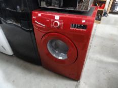 A red Swan SW2051R washing machine