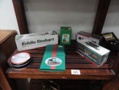 3 Atlas Editions Eddie Stobart models, wallet,