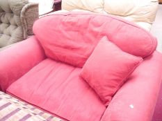 A roll arm 2 seater sofa