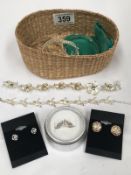 A quantity of silver jewellery etc most stamped 925
