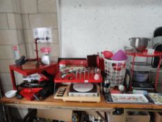 A large quantity of kitchen items and kitchenalia