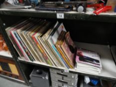 A quantity of LPs and singles