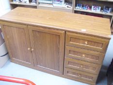 A good quality cabinet with 4 drawers and cupboard