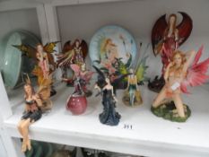 10 fairy figurines