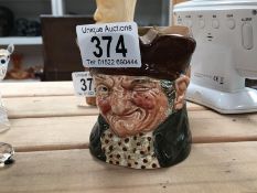 A Royal Doulton Old Charley character ashtray