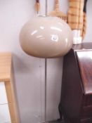 A retro style standing lamp