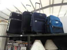 A quantity of suitcases