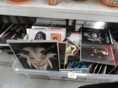 A large quantity of small picture frames many with gothic / fantasy / adult pictures