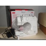 A boxed prolectrix 8 stitch sewing machine