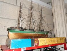 A model ship of the Thermopylae