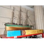 A model ship of the Thermopylae