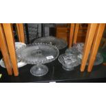 A quantity of cake stands etc.