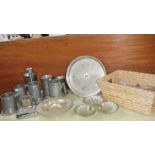 A selection of Epns cutlery & dishes etc.