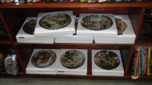 8 Coalport collectors plates