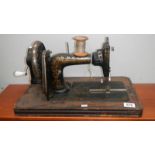 A vintage Frister & Rossman sewing machine