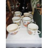 6 old commemorative cups & mugs George IV & V (2 scarce designs)