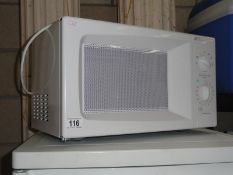 A Daewood microwave