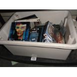 A box of Dvd's & CD's etc.