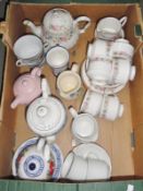 A quantity of china including Paragon & Coalport etc.