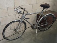 A vintage Puch Sprint gents bike with stand & dynamo etc.