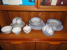 23 pieces of Doulton tea & dinnerware marked 'Doulton 2004 RD' & 16 pieces of Alfred Meakin teaware