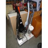 4 hoovers including Samsung, Vax,