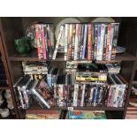 A very large quantity of Dvd's etc.