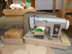 A new home sewing machine