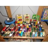 A quantity of mostly unboxed Die-Cast model toy cars including Lledo & Corgi