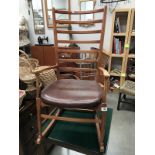 A rocking chair (arm A/F)
