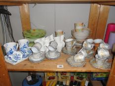 A mixed lot of coffee ware including Chinese & Japanese