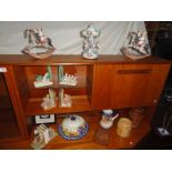 A quantity of miscellaneous including bookends & wooden items etc.