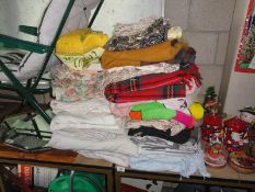 A quantity of bedding etc.