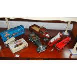 A quantity of Die-cast including Corgi & tin plate collectors vehicles