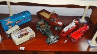 A quantity of Die-cast including Corgi & tin plate collectors vehicles