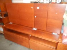 A mahogany sideboard,.