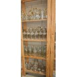 5 shelves of preserve jars etc.