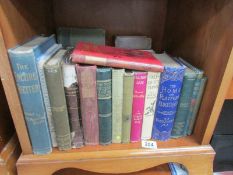 A quantity of antiquarian and collectable books including Tales of Toy Town by S G Holme Beaman