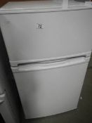 A fridge freezer.