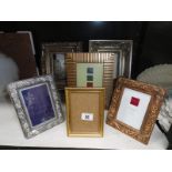 6 photograph frames