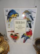 A book of fine decorative prints of birds.