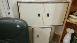 2 retro kitchen cabinets