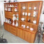 2 vintage wall cabinets.