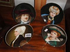 4 portrait plates.