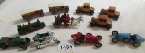 A quantity of first series yesteryear models.